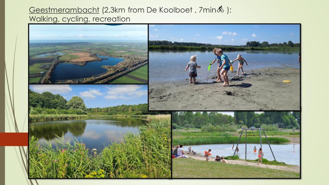 Vakantiewoning De Koolboet Koedijk المظهر الخارجي الصورة